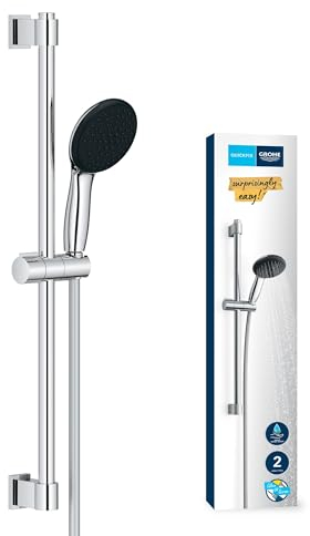 GROHE Vitalio Start 110 - Conjunto de ducha (Quickfix, ahorro de agua, sistema antical), cromo 27948001