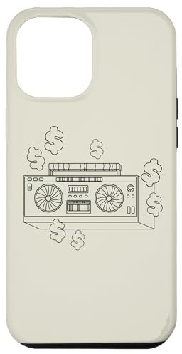 Hülle für iPhone 15 Pro Max Ghetto Blaster Dollar Boom Box 70er 80er 90er Y2K