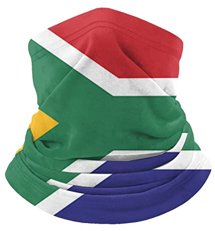 Halstuch Flagge Von Südafrika Magisches Stirnband Atmungsaktiv Headwrap Schnelltrocknend Nackenwärmer Für Camping, Motorrad, Lauf
