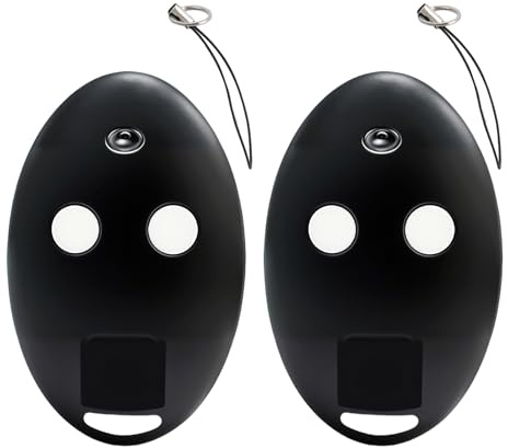 2PCS Telecomando per Cancello BFT MITTO2 433,92 MHz 2 Canali, Telecomando Porta del Garage, Compatibile con MITTO 2/4, MITTO 2A/4A, KLEIO B RCA 02, per Cancelli Automatici, Garage e Cancello
