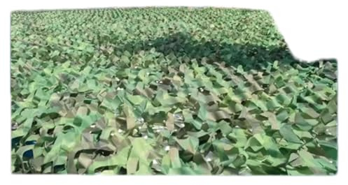 Tende a Rete Mimetiche Copertura Camouflageuflage Tela Netto per Decorazione, Protezione dal Sole, Caccia, Persiane, Tiro, Occultamento, Campeggio Resistente Adatto(16x16 ft/5.0x5.0 m)