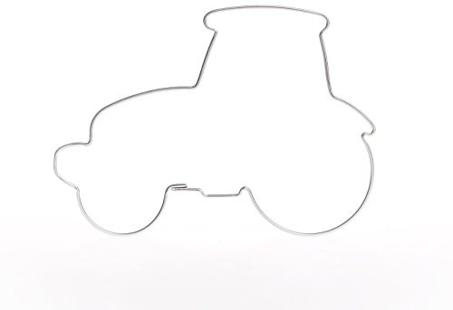 FORMINA Traktor 6 cm Edelstahl Ausstecher Ausstechform Keksausstecher Bulldog Trecker
