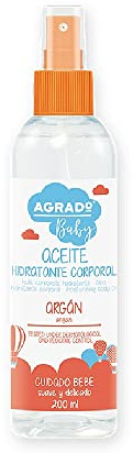 Aceite Corporal Hidratante Para Bebés Agrado Argán Baby (200 ml)