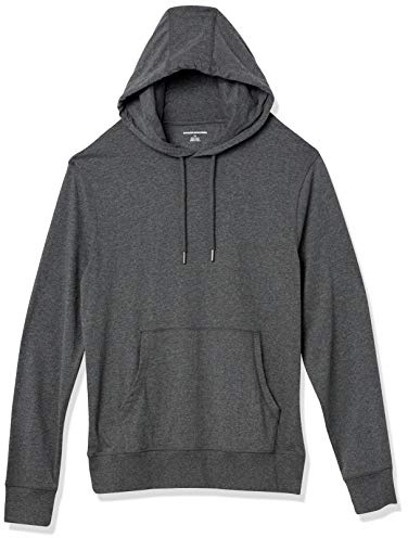 Amazon Essentials Men's Lightweight Jersey Pullover Hoodie