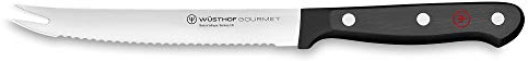 WÜSTHOF Gourmet Tomatenmesser 14 cm, Schwarz,silber