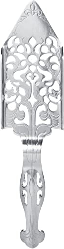 Baverta Cucchiaio di Assenzio,Cucchiai per Bere,Assenzio Cocktail Bar Filtro,Inossidabile Cocktail Bar Bicchiere Filtro per Bere Cucchiaio di Assenzio