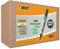 BIC Marking 2300 Permanent Marker, in Schwarz, Wasserfester Stift auch für Karton, Glas und Kunststoff, mit Keilspitze (Ecolutions), 36er Pack