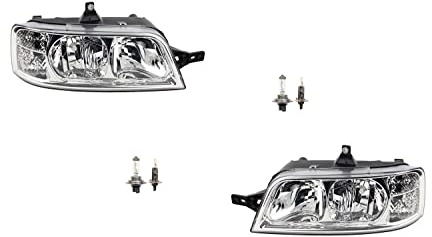 Johns, Scheinwerfer Halogen passend für Fiat Ducato 244 02- mit H7 H1 Satz Links Rechts