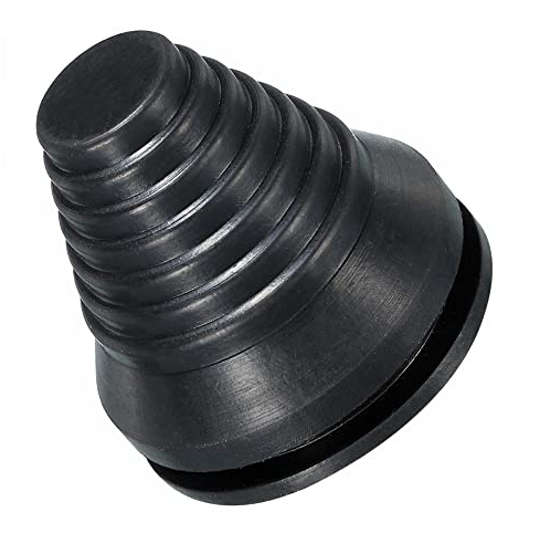 sourcing map Rubber Grommet Mount Hole 35 mm Conical for Wire Protection of Thick Plate, Pack of 12