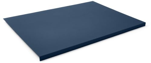 Eglooh - Adamantis - Schreibtischunterlage Echtleder mit Kantenschutz - Leather Desk Mat Nahtlos & Rutschfest - Büro Zubehör Made in Italy