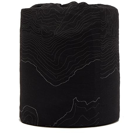 Berghaus Unisex Recycled Chute, Lightweight and & Drying Neck Gaiter, Multifunctional Headwear for Men and Women (Black)