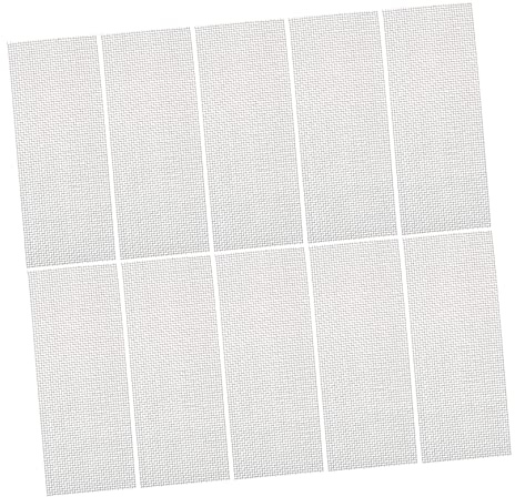 SEWOART 10Pcs Stainless Steel Aquatic Moss Mesh Sturdy Wire Mesh Pad for Aquarium Fish Tank and Terrarium Use Ideal for Moss and Aquatic Plants
