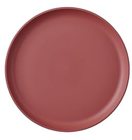 Mepal - Assiette petit déjeuner Silueta - Lavable au lave-vaisselle et résistant au micro-ondes - Assiettes en plastique - Assiettes plates - Vaisselle - 23 cm - Vivid mauve