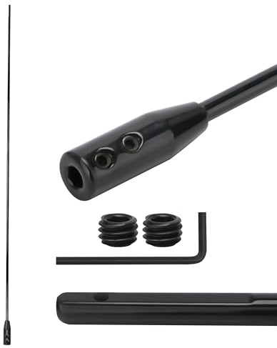 YY-LC Flexible Drill Bit Extension,53 in.Long Flex Drill Bit Holder Extension,Compatible with 1/4 Hex and 3-Flat Shank with Hex Key and Spare Screws
