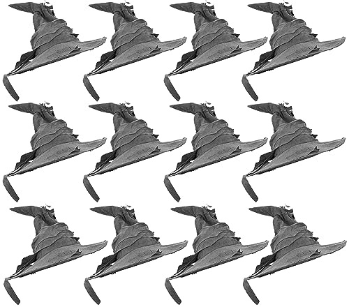 Tall Grey Wizard Witch Hat Fancy Dress Accessory School Book Week World Day Movie Character Television Halloween Parties Events Costume One Size X24