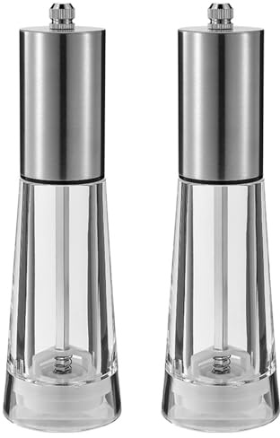 Grinder Acrylic and Adjustable Spices Mill Grinding Tool Kitchen Accessories Seasoning Bottle
