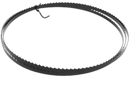Premium-Bandsägeblätter, 2 Stück 62 Zoll x 1/4 Zoll x 10 TPI SK5 Carbon-Bandsäge, Holzschneidwerkzeuge 9 Zoll, scharfe Bandsägeblätter