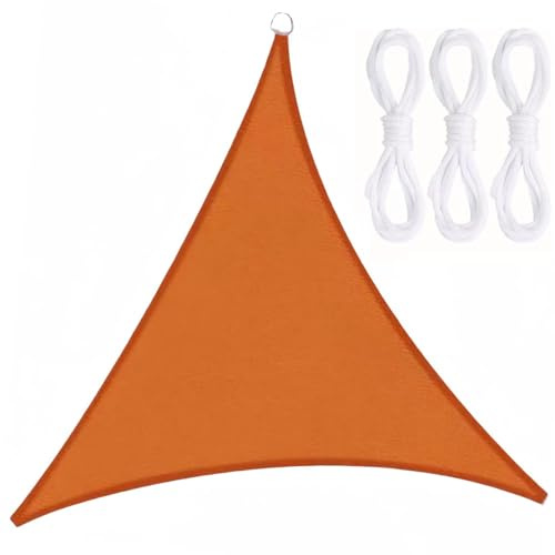 Vela parasole triangolare impermeabile, per patio e giardino, baldacchino con blocco UV con angoli rinforzati, copertura ombreggiante (9 4 x 4 x 5,65 m), perfetta per il relax in giardino