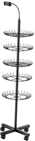 KiBcsLic Support à tresser les cheveux avec porte-téléphone pour salon de coiffure et domicile - Accessoire en acier au carbone
