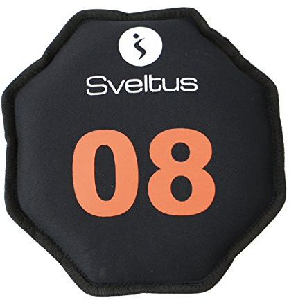 Sveltus Trainingspad 8kg Gewichtsmanschetten Krafttraining Bootcamp Sand gefüllt
