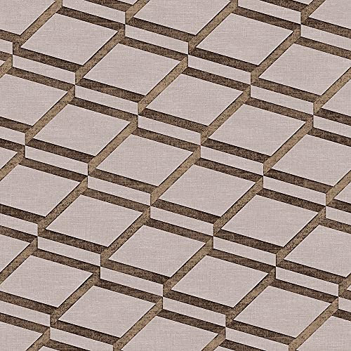Galerie BL22732 Botanica Chain Link Wallpaper, Lilac, 10.05m x 53cm