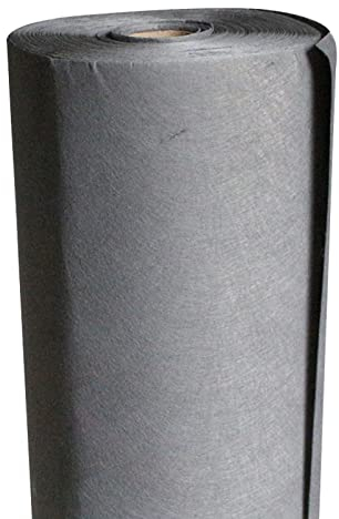 HARICSET 85cm Breit Filzstoff Bastelfilz Filz Stoff Filzplatten für Handwerk,Nähen,Patchwork,Stickereien Handwerks Projekt DIY Weihnachtsdekorationen(Size:0.85 * 15m,Color:grau)