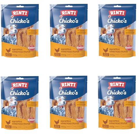 RINTI Extra Chicko Huhn - Snack für Hunde - Bundle - 6 x 250 g
