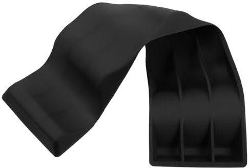 Cabilock Silicone Wine Bottle Holder Stackable Rack for Refrigerator with Anti-Slip Pads Lightweight Flexible Wine Bottle Stacker for Home Kitchen Bar Party Storage 11.4 X 3 X 0.6 Inches