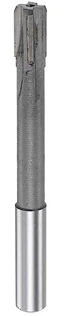 sourcing map Spannen Reibahle 11.2mm H7 Hartmetall Spitze Gerade Flöten Rund Schaft Drehmaschine Fräser