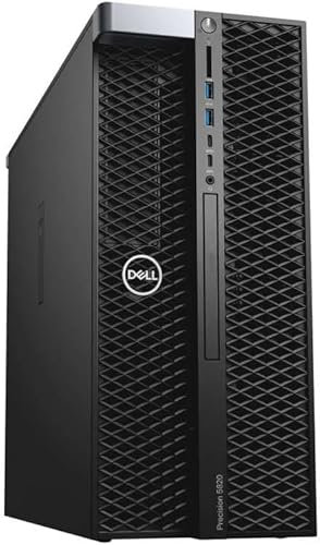Dell Precision T5820, 128GB ECC RAM, 2TB NVMe SSD, 12TB HDD Workstation - Intel Xeon W-2295 (18 Cores, 4.8GHz), Nvidia RTX 3080 Ti, RAID Support, 950W (Renewed)