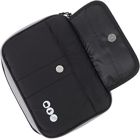 Artibetter Bolsa Organizadora De Cables Organizador De Cables USB Diseño Práctico Resistente Al Agua Portátil para y Almacenamiento