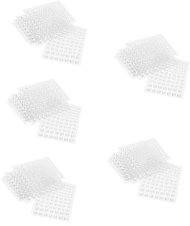 Tofficu 40blätter Transparente Selbstklebende Dekoration Für Bastelprojekte Nailart Handyhüllen Und Pflanzen Realistische Simulationsperlen Für Scrapbooking