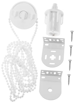 Cabilock Accesorios para Persianas Enrollables Conector Cadena De Cuentas Repuestos para Cortinas y Kit De Reparación para Montaje Ventana