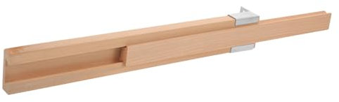 DOITOOL 1 Satz Schubladenführungen Aus Holz Einfach Zu Installierende Schrankschienen Schubladenführungen Zur Untermontage Vielseitig Einsetzbar