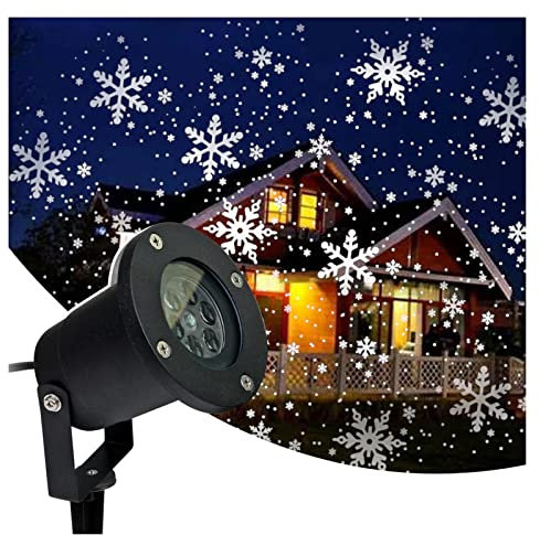 YQVEOT Projector Light,Halloween Holographic Projector Full Color Movies Christmas Window Projector Xmas Window Projector Snow Projector for Halloween Xmas Holiday Landscape Indoor Decor(1)