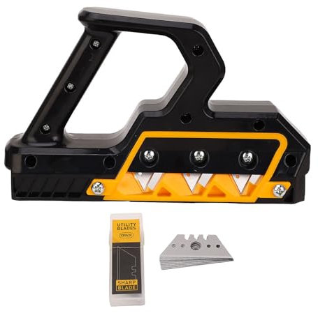 Piatto di Manuale a Mano, Taglio Rapido, 45 Gradi, 90 Gradi con 10 Pale, Bordi di Taglio Pulito, Bordi più Fluidi, Materiale Addominali Addensato per Muro a Secco, Legno,