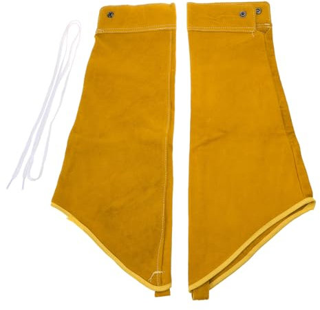 Manguitos de soldadura ignífugos para trabajos de jardinería, camping, barbacoa, doble capa
