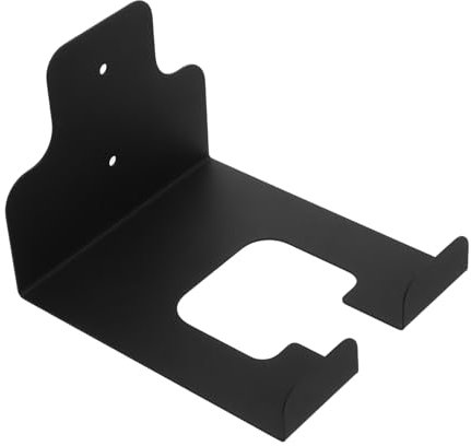 Homoyoyo Supporto da Parete per Tagliabordi e Motosega in Metallo Resistente, Gancio Porta Utensili Elettrici da Giardino per Garage, Organizer Salvaspazio Multifunzione per Attrezzi