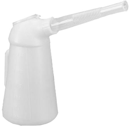 Vaguelly Botella de Aceite para Barco Diseño Ergonómico Dispensador de Aceite para Motores y Automóviles para Lubricación Rápida y Fabricada Resistente