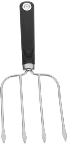 Amosfun Tenedor De Pavo De Acero Inoxidable Tenedor Para De Cuatro Patas Herramienta Para Cocinar Para Barbacoas y Trinchar Carne