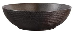 Ciotole per Pasta Ciotola In Ceramica Opaca Nera For Uso Domestico, Insalatiera, Zuppa, Ciotola Grande, Ciotola For Ramen Ciotola da Portata