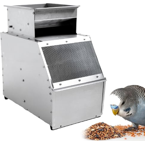 VzxCrue Machine à Vanner Les CéRéAles, Tamis à Grains, Machine éLectrique à Souffler Les Cosses, avec Ventilateur à Vitesse RéGlable, pour Un Vannage Efficace Agriculture