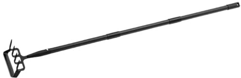MAGICLULU Azada de Jardín de Acero Inoxidable 3 Secciones 1.2 M, Rastrillo de Mano Multifuncional para Quitar Malas Hierbas Profundas, Herramienta de Jardinería para Cavar y Aflojar Tierra,