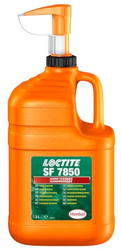 LOCTITE SF 7850, Detergente mani multiuso, Lavamani biodegradabile, Sapone mani con estratti naturali utilizzabile senza acqua, 1 flacone da 400ml