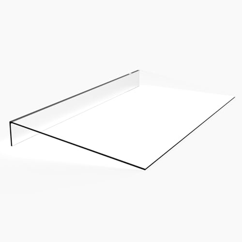 Lichtschachtabdeckung Acryl 1100 x 550 mm | Kellerschachtabdeckung, Regenschutz, aus Acrylglas, zum Auflegen
