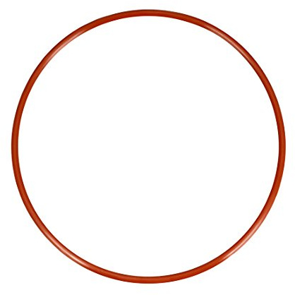 sourcing map 1 Stück O Ringe 123mmx130mmx3,5mm Dichtungsringe Rund Gummi Dichtung O Ring Seals NBR Unterlegscheibe für Wasserhahn Spülventile Waschbecken Duschablauf Hydraulik Rohrschlauch