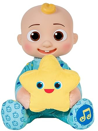 CoComelon Peek-A-Boo JJ 10” Feature Plush - Featuring Favourite Song, Phrases, and Sounds - Play Peek-A-Boo with JJ - Toys for Preschool and Kids