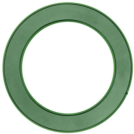 HOMSFOU Blumen-Schaumstoff-Block Auto-Blumen-Schaumstoff-Ring Mit Saugnapf Runder Blumen-Schaumstoff-Käfig Für Frische Oder Künstliche Blumen Hochzeit Party Trocken- Und