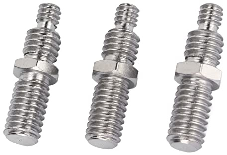KIMISS 3Pcs 3/8 Bis 1/4 Konvertierungs-Stativ Schraube Rostfrei Exquisite Einfach zu Montieren Kamera-Stativ-Schrauben Adapter