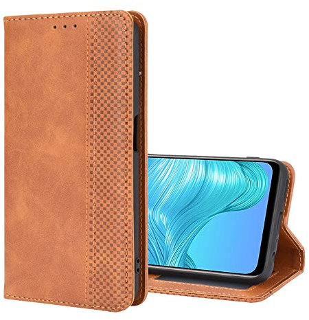 SHIEID Handyhülle für Nokia HMD Pulse Pro Hülle, Schutzhülle Handy Lederhülle PU Leder Hülle Brieftasche Handytasche Cover Kompatibel für Nokia HMD Pulse Pro Ledertasche, Brown